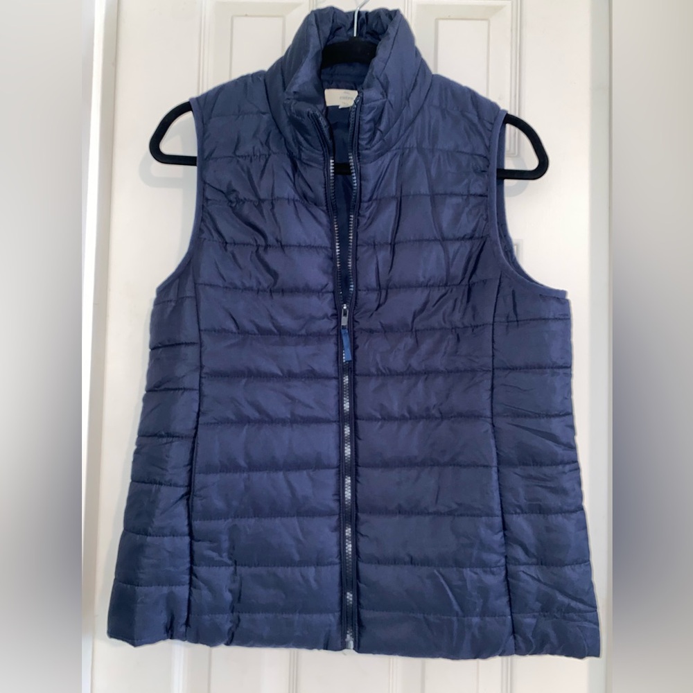 Entro Midnight Blue Quilted Vest